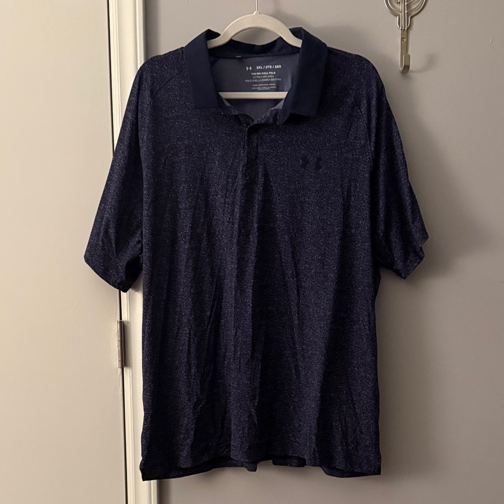 Under Armour Men's Navy Polo Shirt